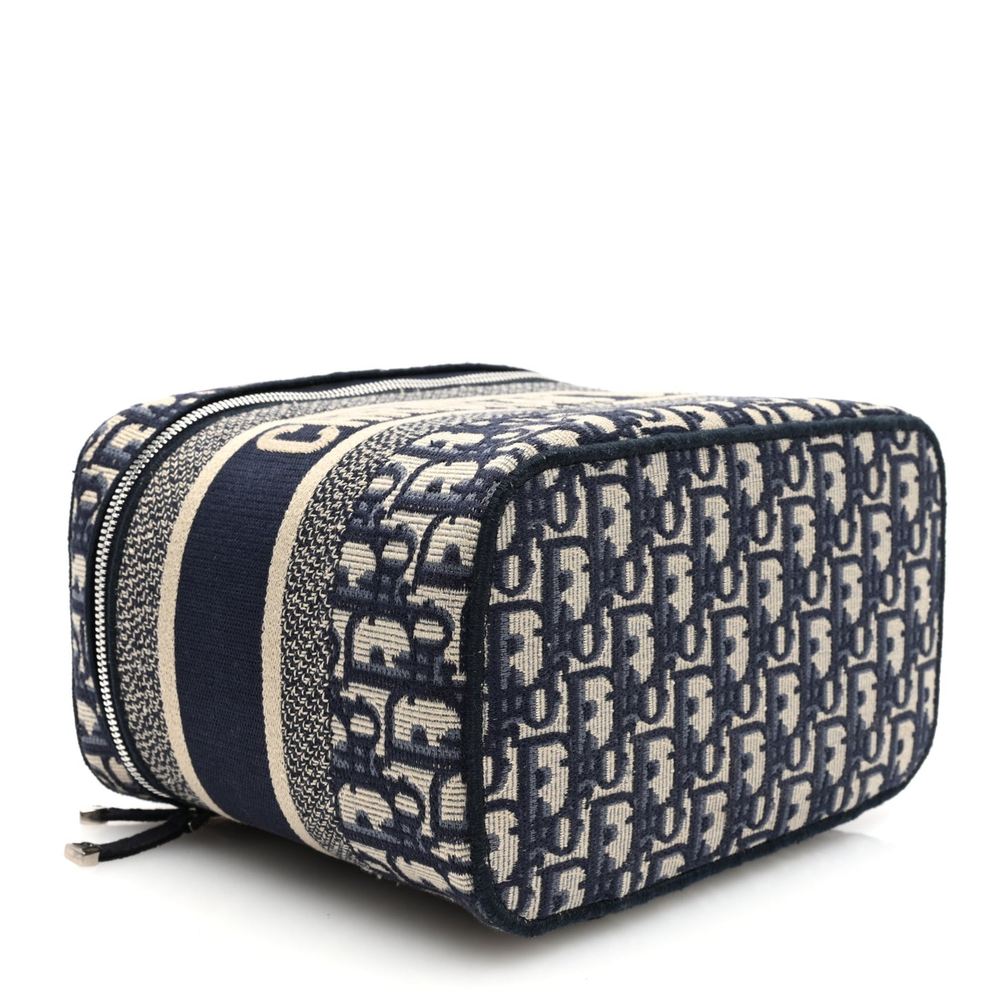 Oblique Diortravel Vanity Case Blue