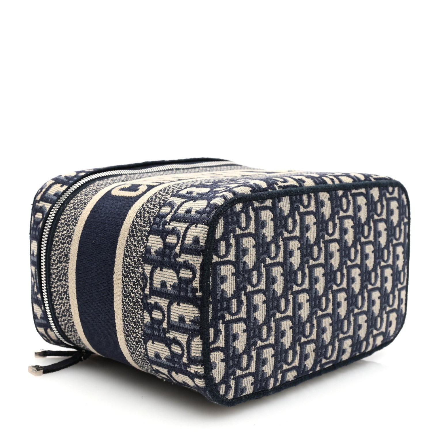 Christian Dior Oblique Diortravel Vanity Case Blue 4 of 6