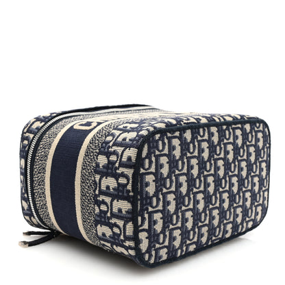 Christian Dior Oblique Diortravel Vanity Case Blue 4 of 6