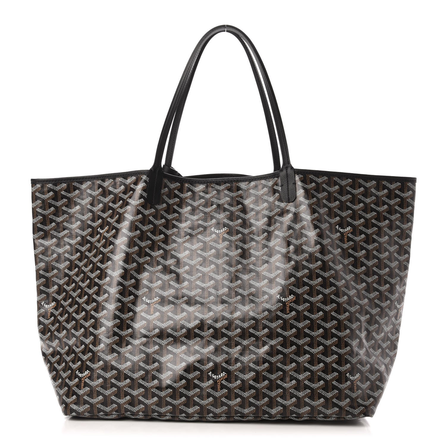 Goyard Goyardine Saint Louis GM Black 1 of 8