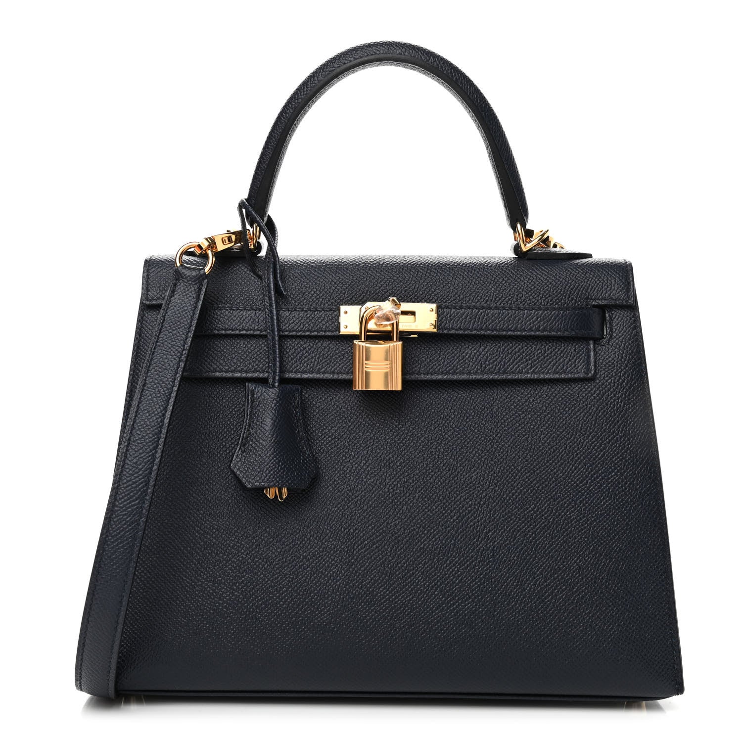 Hermes Epsom Kelly Sellier 25 Bleu Indigo 1 of 10