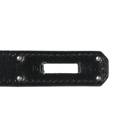 Hermes Box Kelly Retourne 32 Black 6 of 12