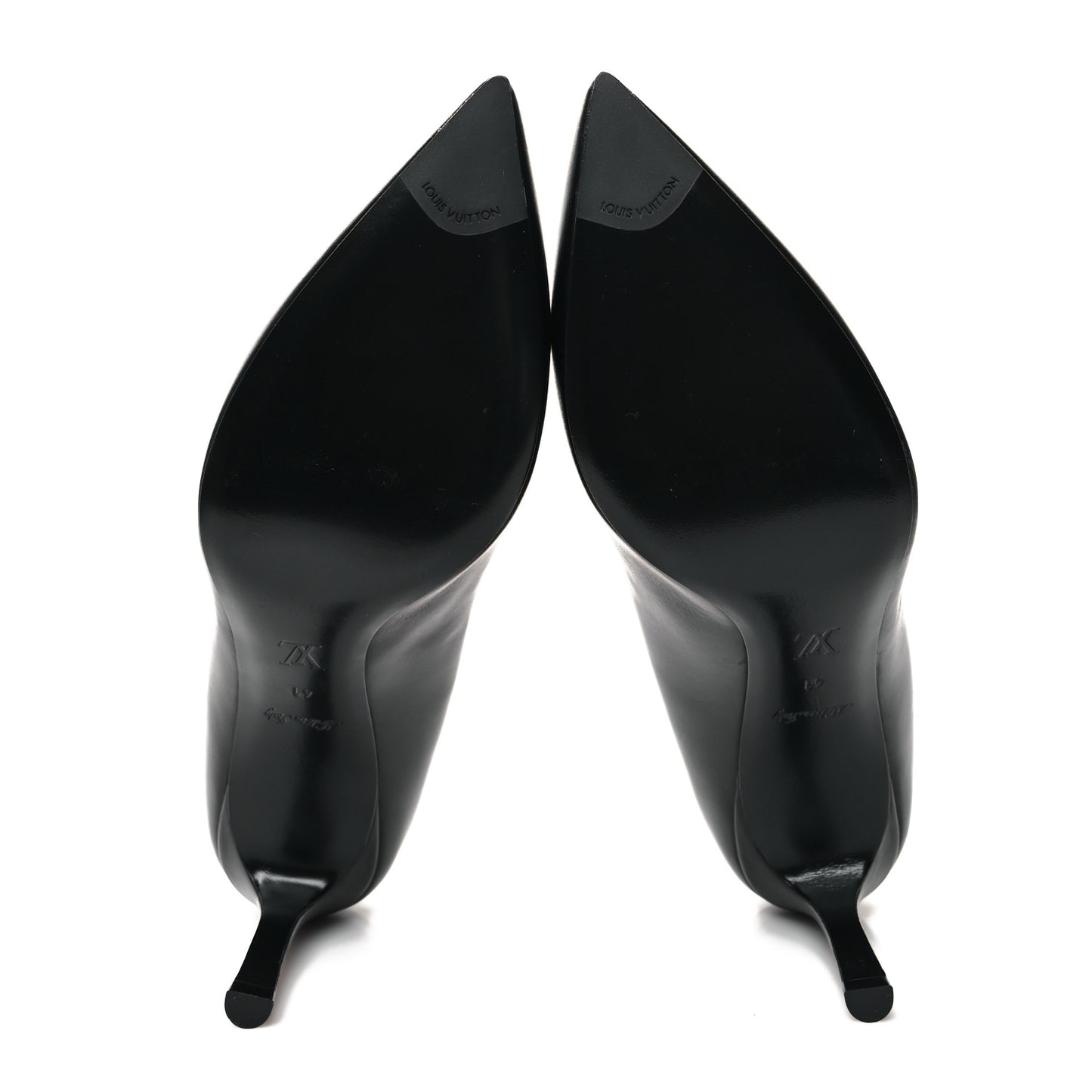 Calfskin Heartbreaker Pumps 41 Black
