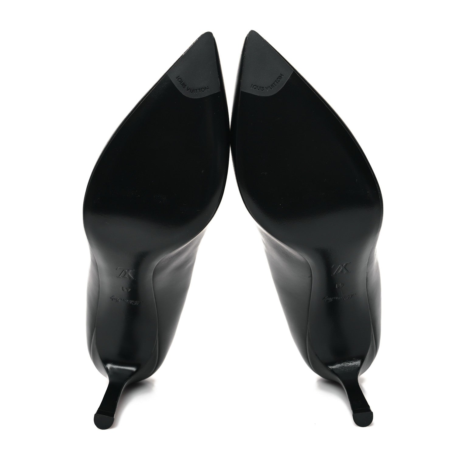 Louis Vuitton Calfskin Heartbreaker Pumps 41 Black 5 of 8