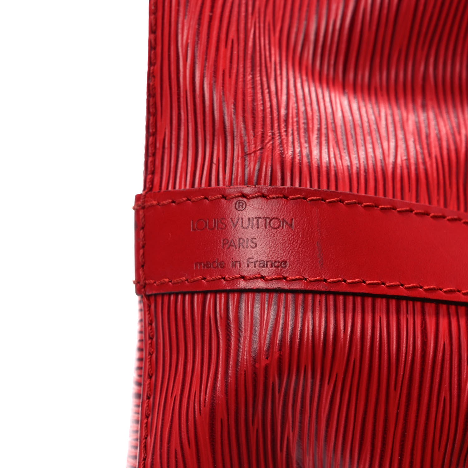 Louis Vuitton Epi Petit Noe Castillan Red 6 of 9