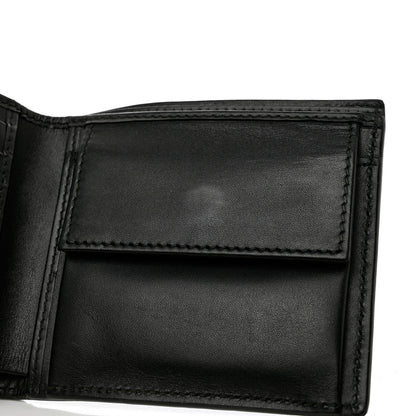 Gucci Guccissima Signature Web New Web Bi-Fold Coin Wallet Black 9 of 10