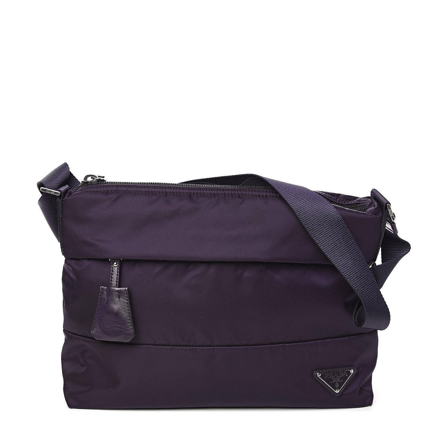 Prada Tessuto Nylon Vela Messenger Bag Mora 1 of 9