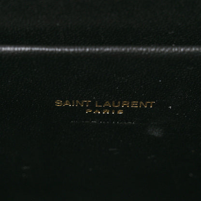 Saint Laurent Nappa Brushed Calfskin Large Le Ann-Marie Alabastro Black 6 of 10