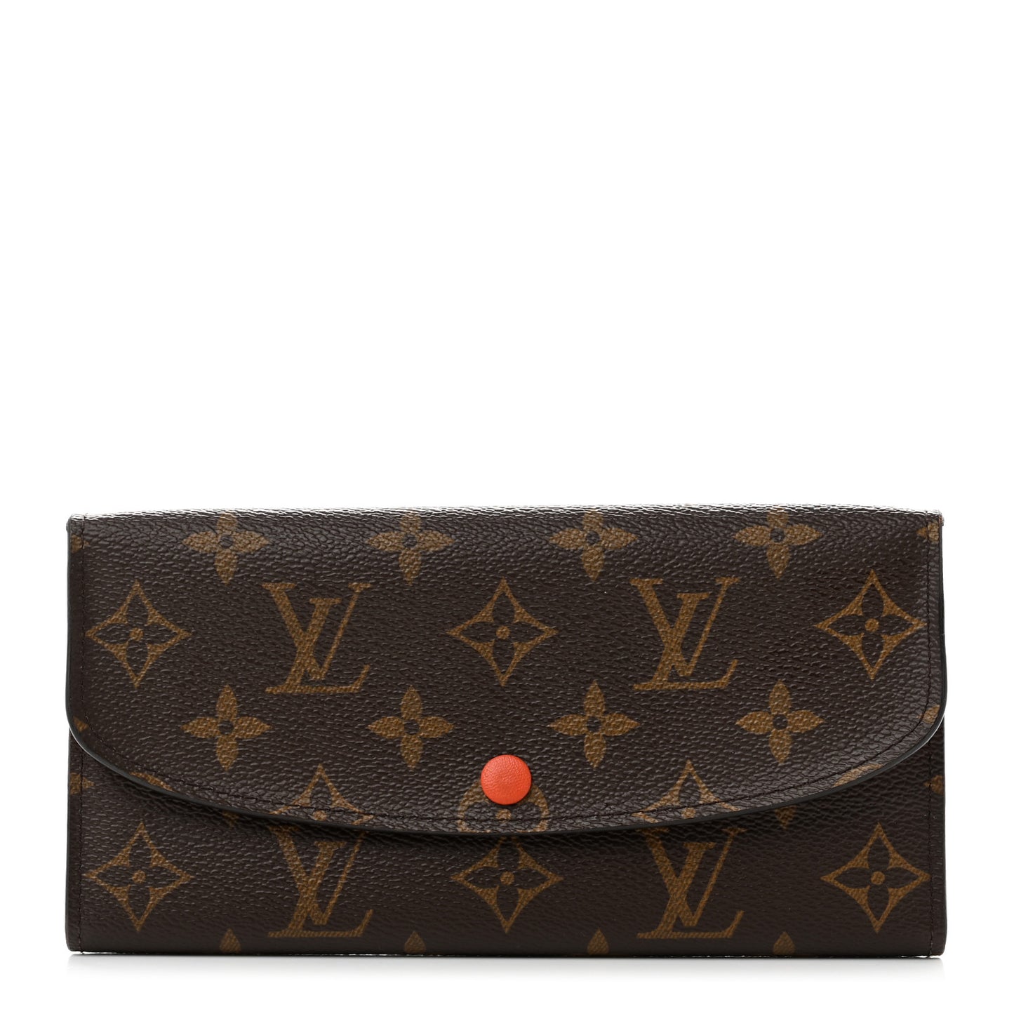 Monogram Emilie Wallet Poppy