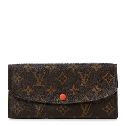 Louis Vuitton Monogram Emilie Wallet Poppy 1 of 6