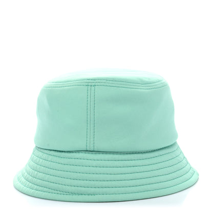 Chanel Cotton CC Cloche Bucket Hat S Turquoise Fuchsia 5 of 9