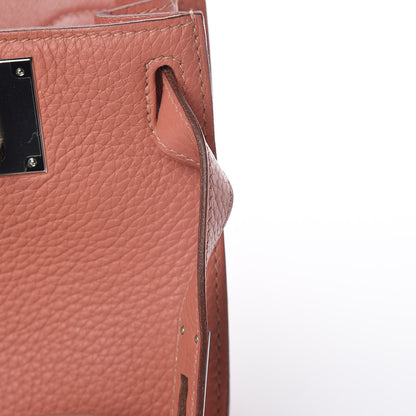 Hermes Taurillon Clemence Jypsiere 28 Rose Thè 17 of 20