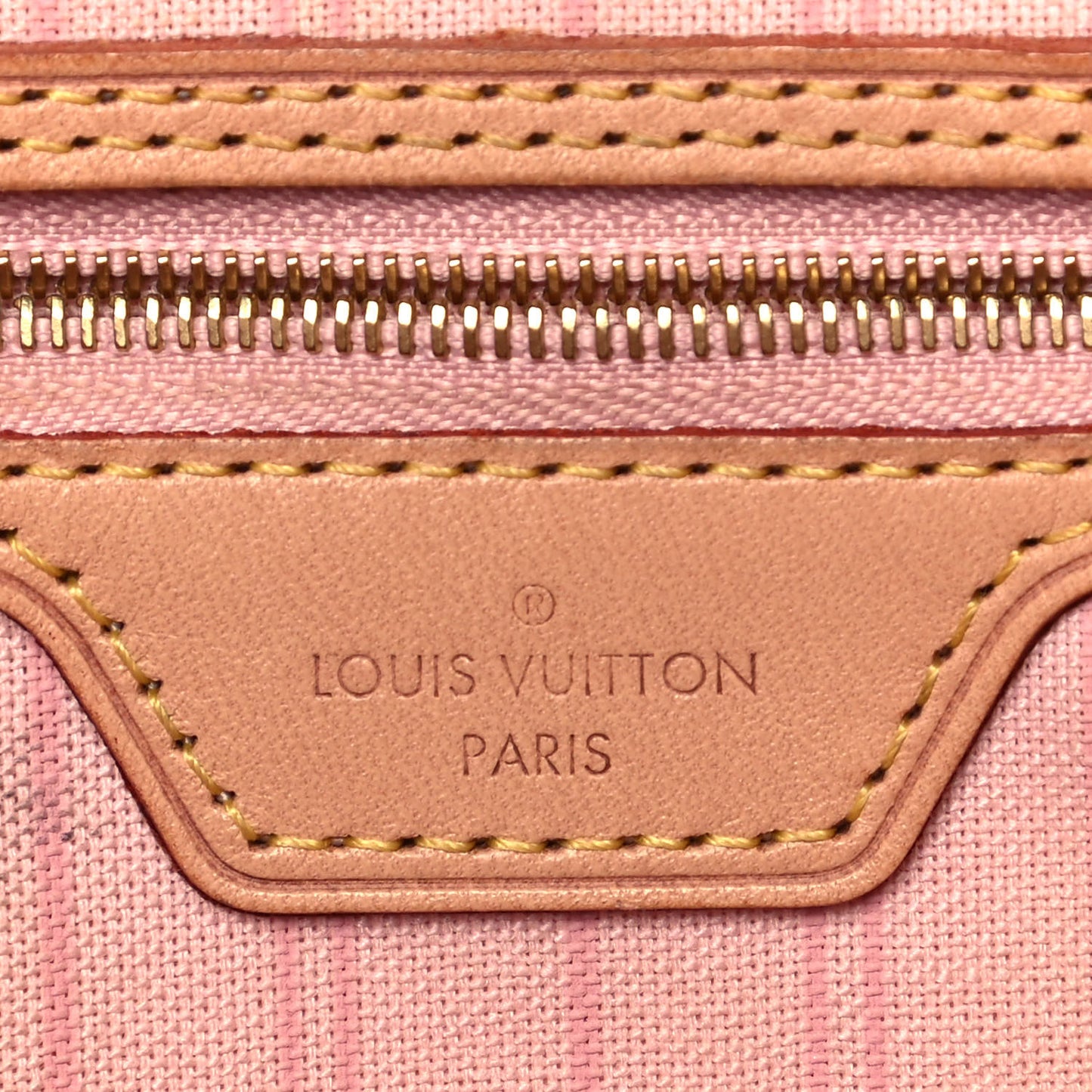 Damier Azur Neo Neverfull MM Rose Ballerine