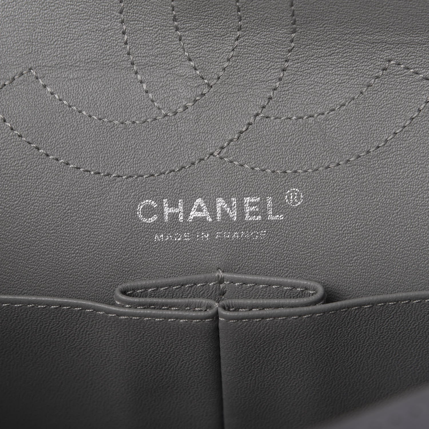 Chanel Caviar Iridescent Calfskin 2.55 Reissue 226 Flap Brown Grey 8 of 10