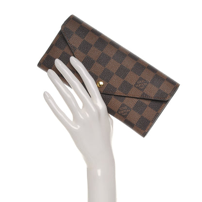Louis Vuitton Damier Ebene Josephine Wallet 2 of 8