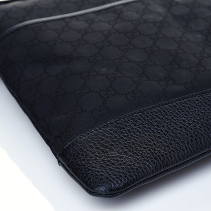 Gucci Nylon Monogram Messenger Bag Black 14 of 23