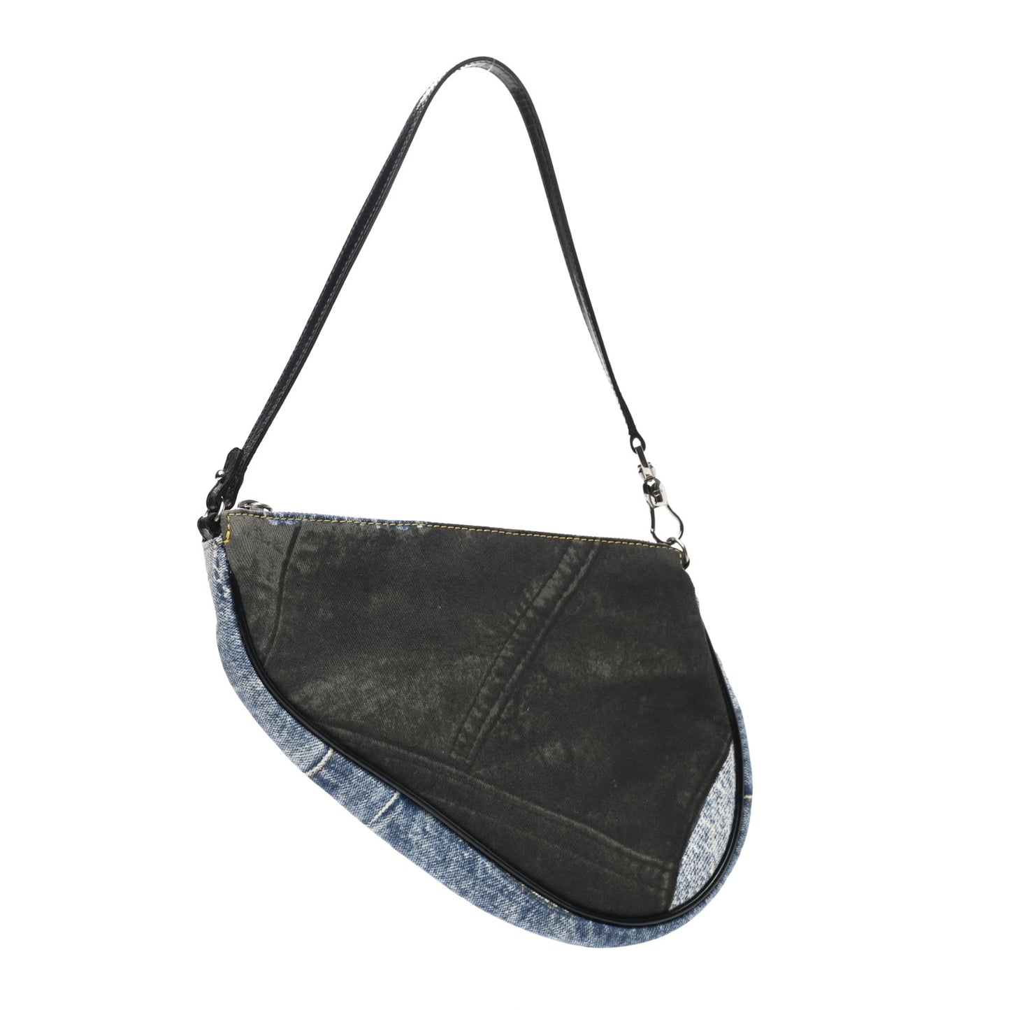 Denim Speedyway Mini Saddle Pochette Blue
