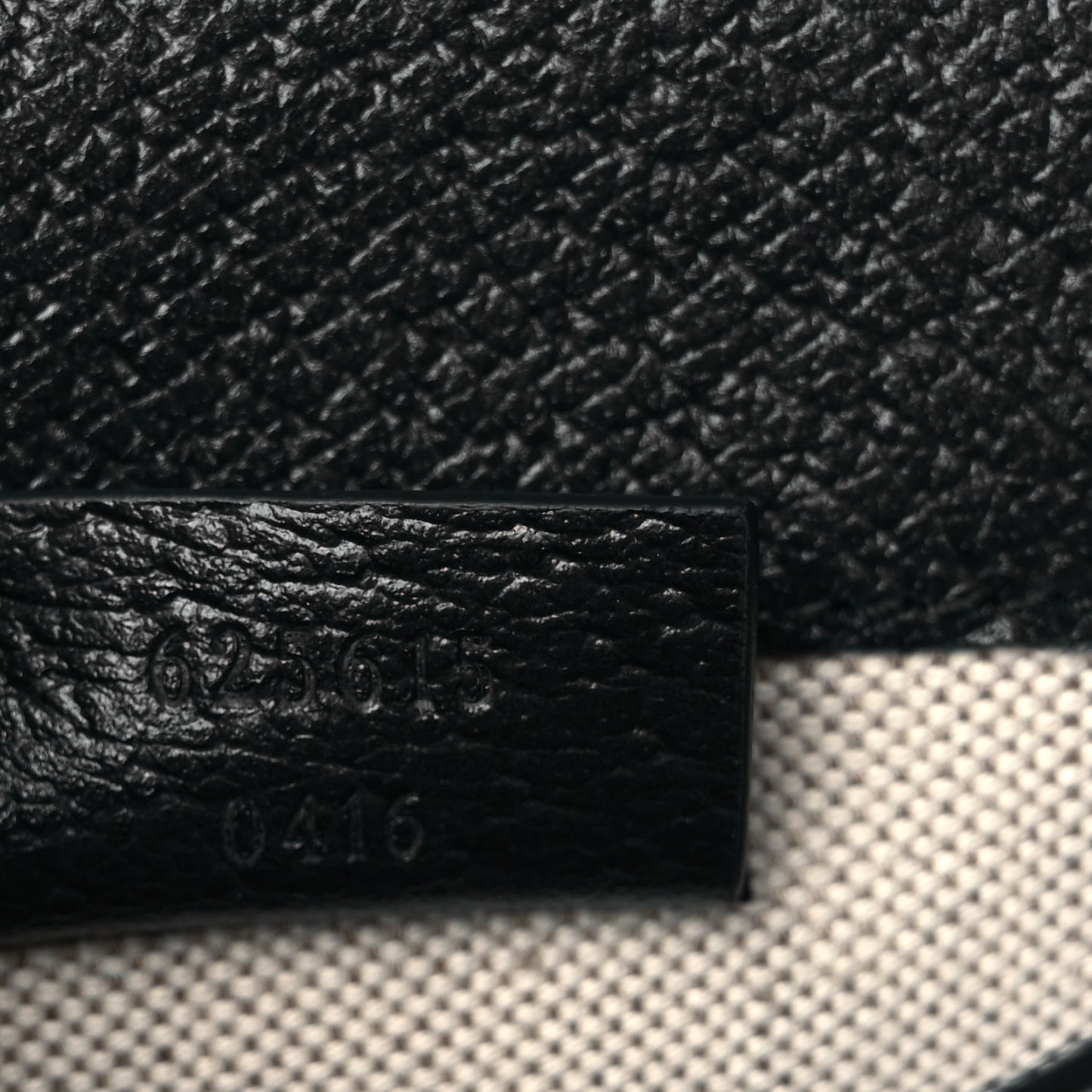 GG Supreme Monogram Textured Dollar Calfskin Mini Horsebit 1955 Crossbody Bag Beige Blue