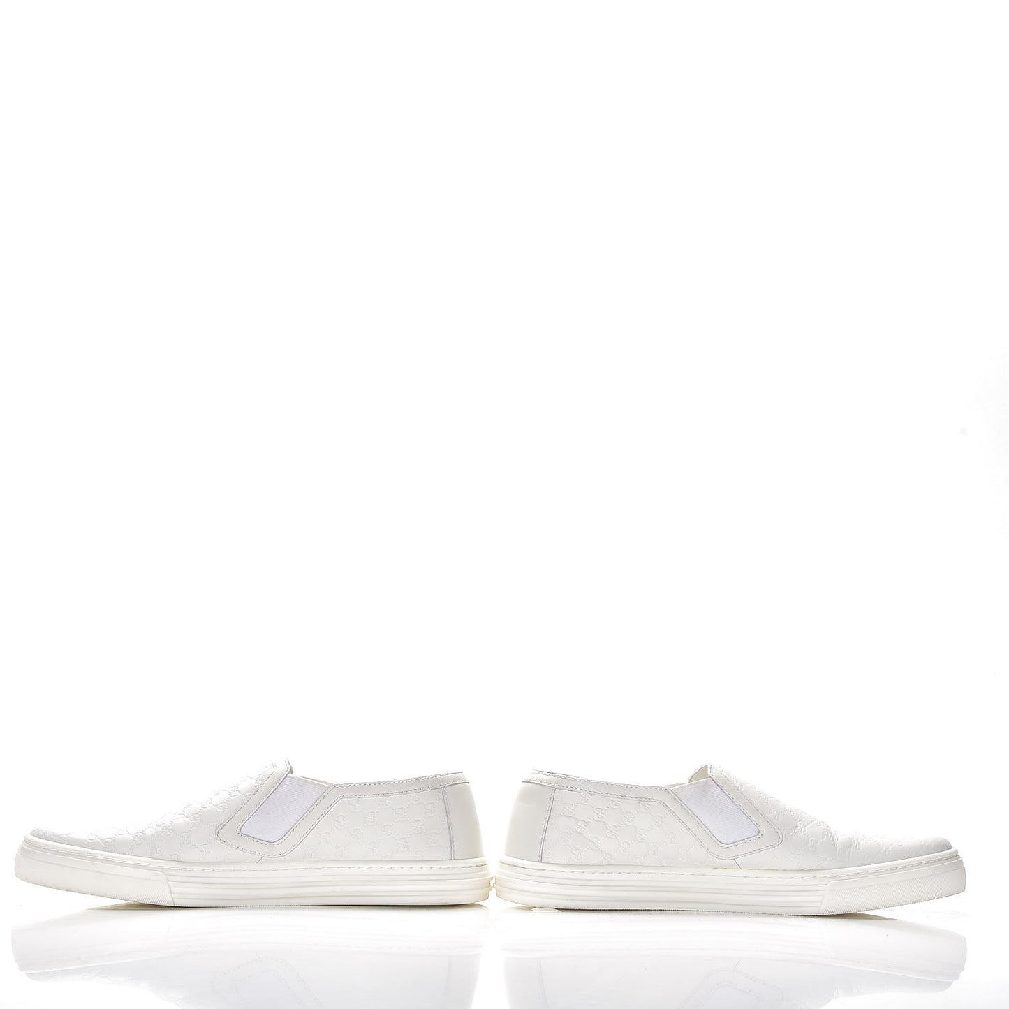 Microguccissima Slip On Sneakers 37 White