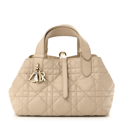 Christian Dior Calfskin Macrocannage Small Toujours Tan 1 of 10