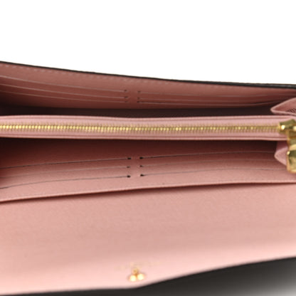 Louis Vuitton Monogram Sarah Wallet NM Rose Ballerine 5 of 6