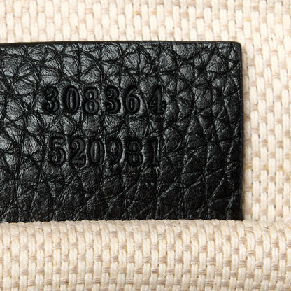 Gucci Pebbled Calfskin Small Soho Disco Bag Black 7 of 12