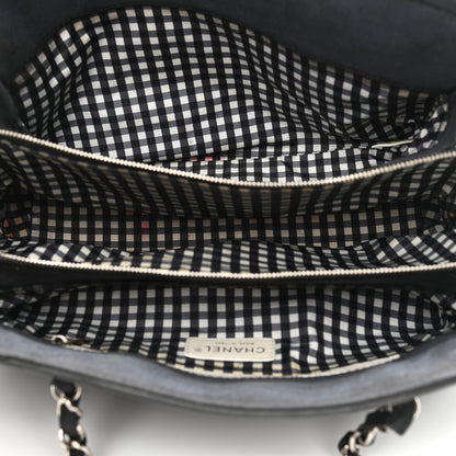 Chanel Canvas Lipstick Ligne Tote Black 5 of 23