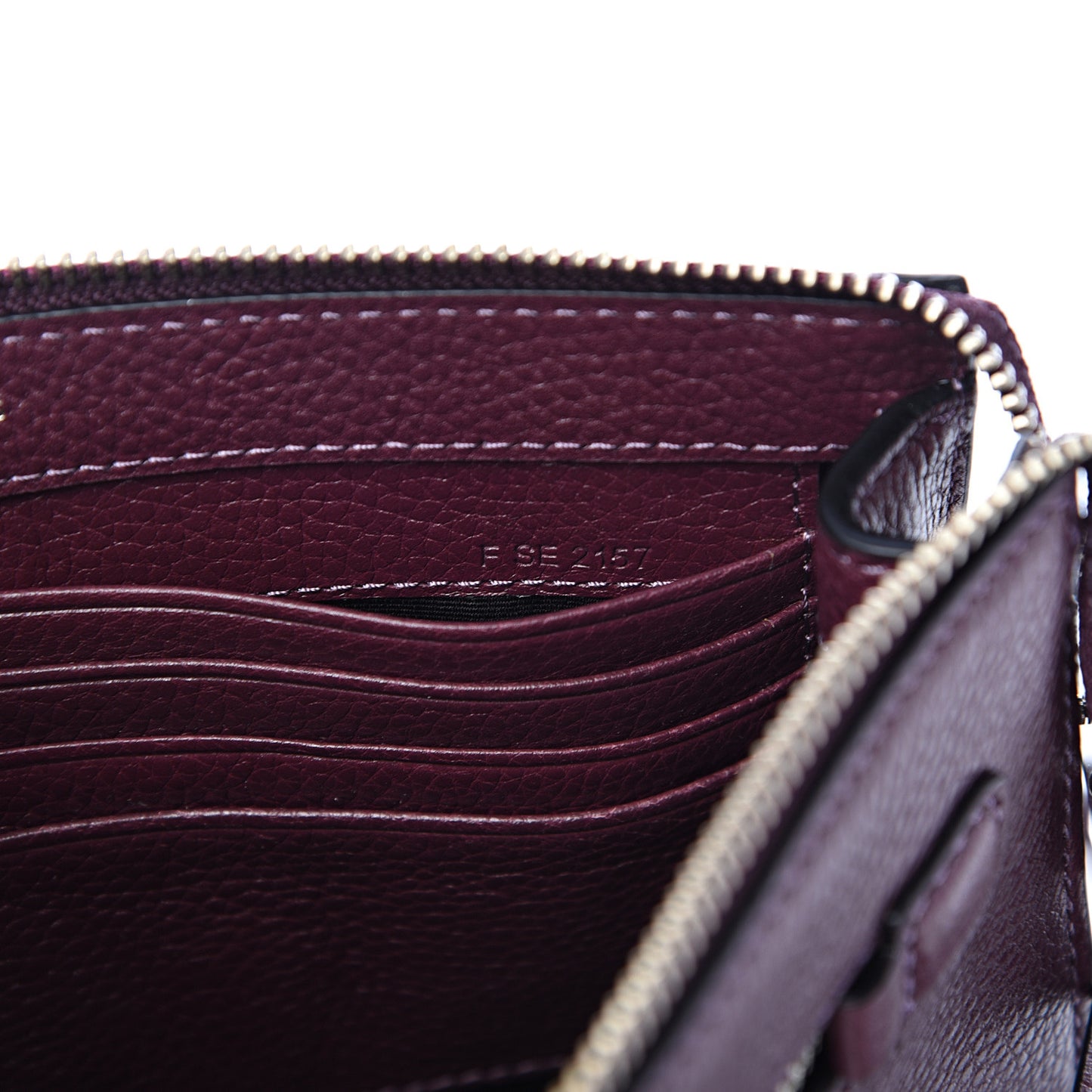 Grained Calfskin Small Recruit Crossbody Blackberry