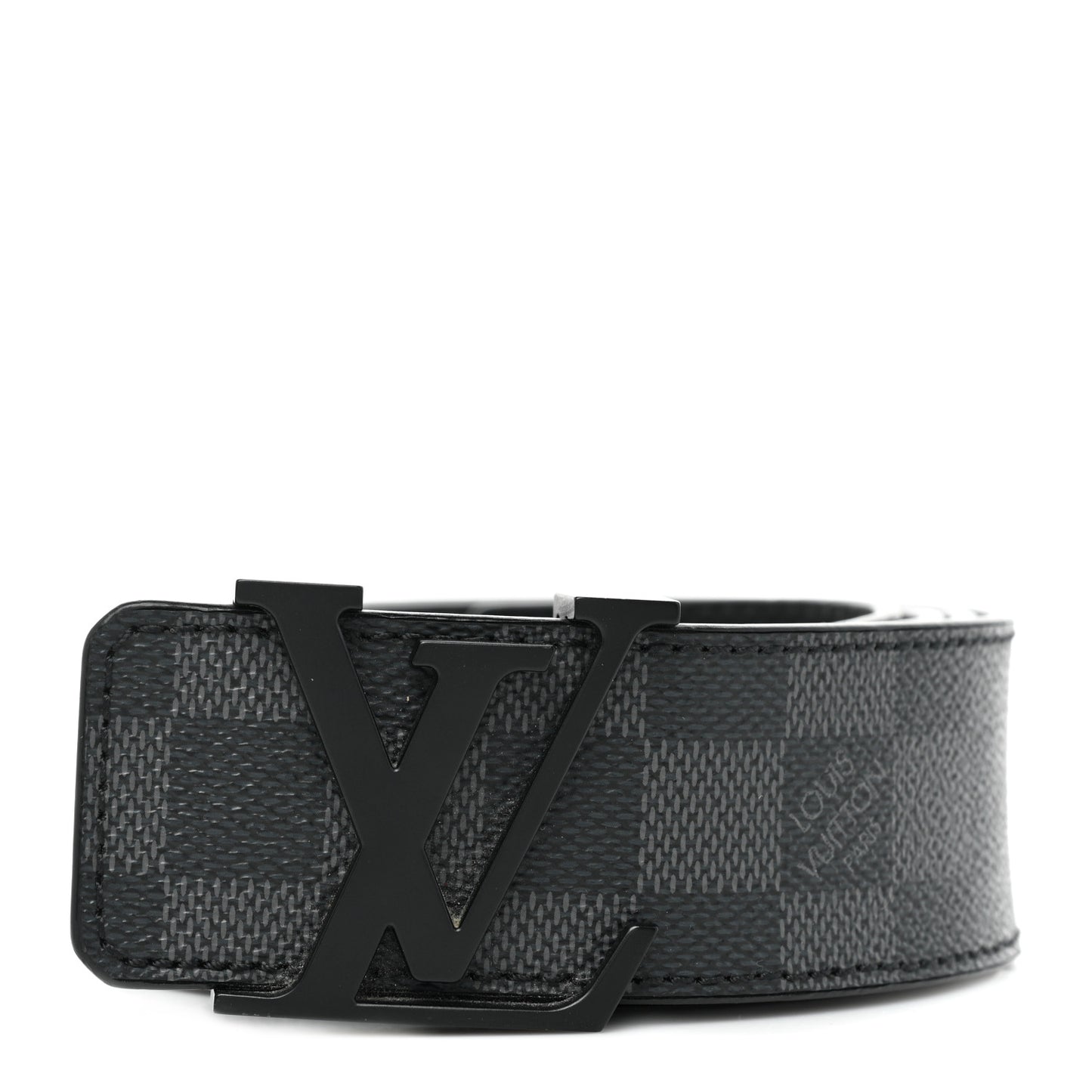 Damier Graphite 40mm LV Initiales Belt 95 38