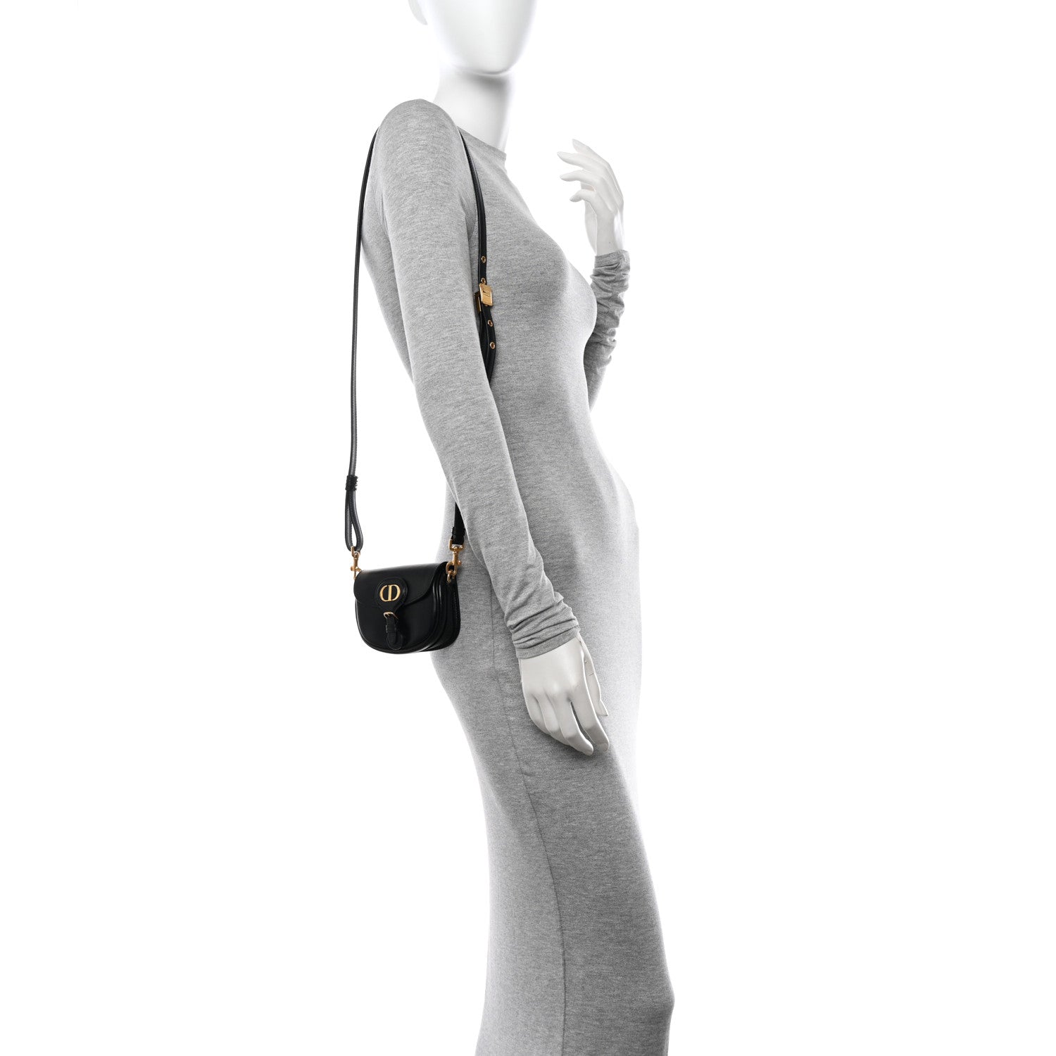 Christian Dior Box Calfskin Micro Bobby Bag Black 2 of 11