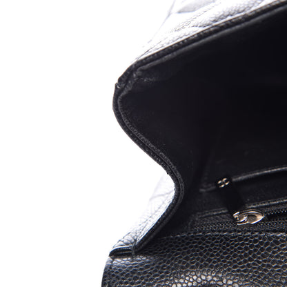 Chanel Caviar Quilted Maxi Single Flap Black 15 of 16