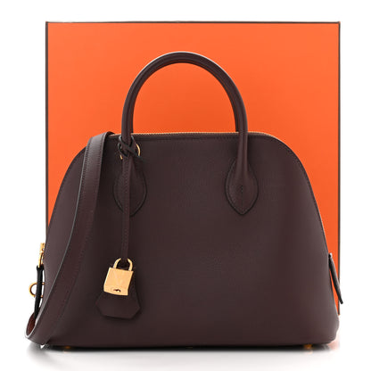 Hermes Evercolor Verso 1923 Bolide 25 Rouge Sellier Framboise 12 of 12
