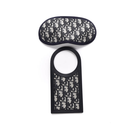 Christian Dior Oblique Sleep Mask and Door Sign Set Blue 4 of 10