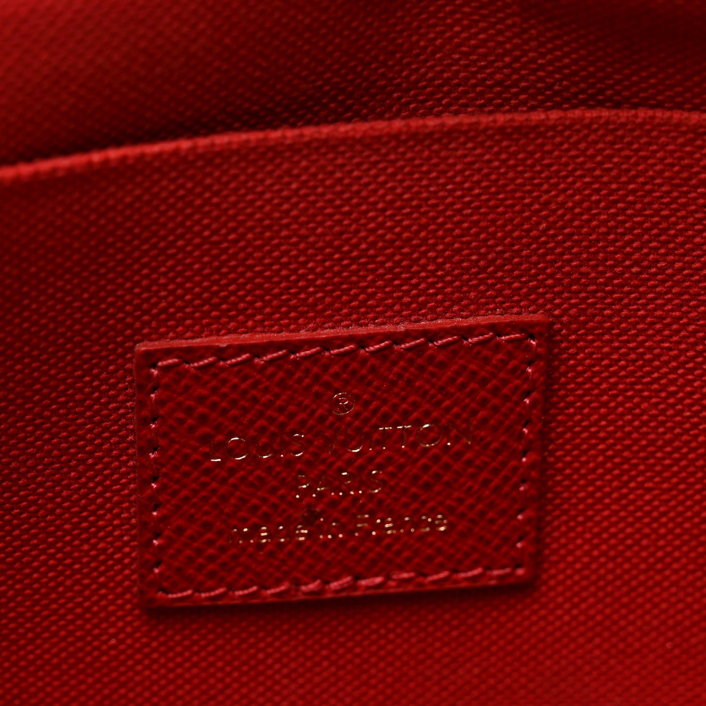 Damier Ebene Pochette Felicie Chain Wallet