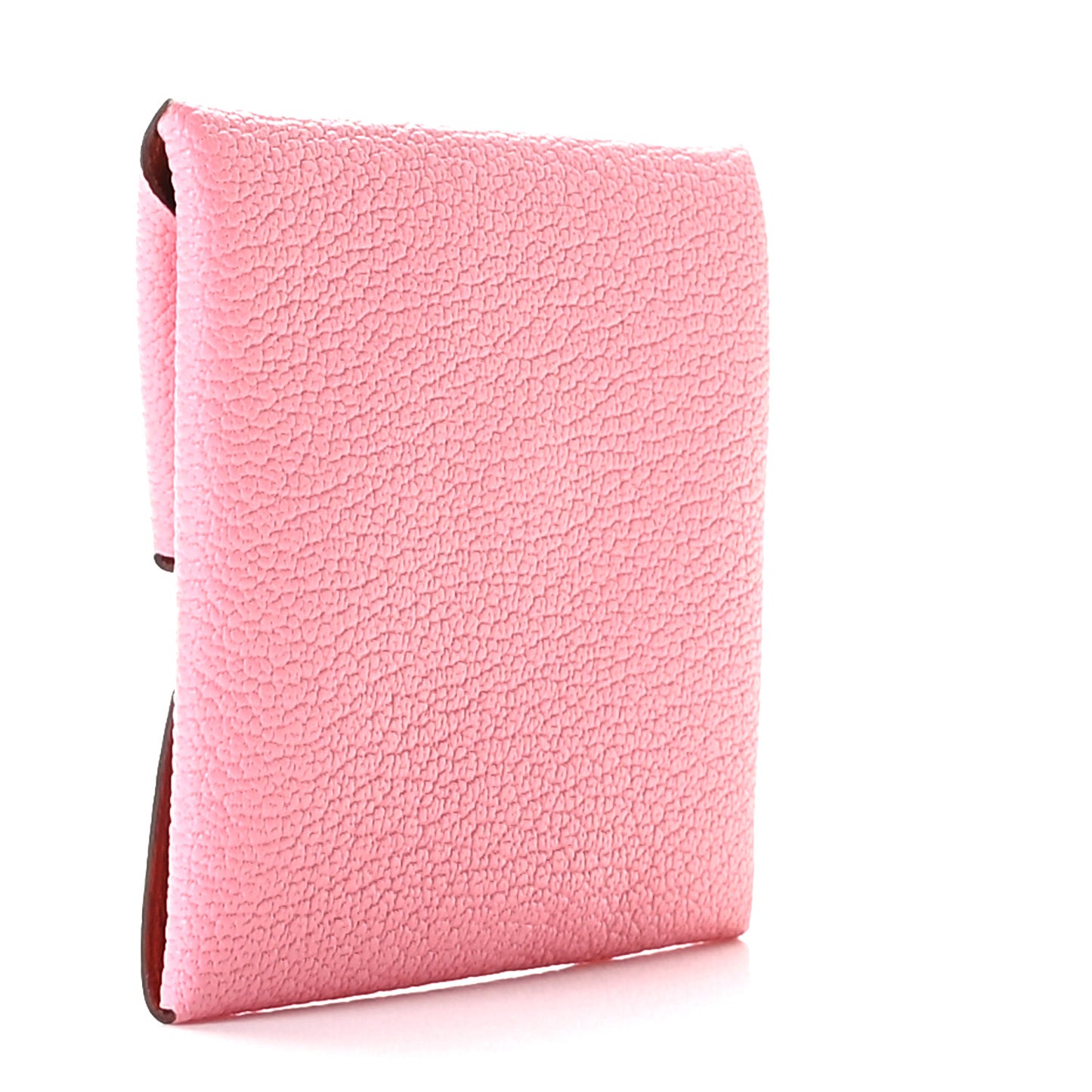 Chevre Mysore Verso Bastia Coin Purse Rose Confetti Brique
