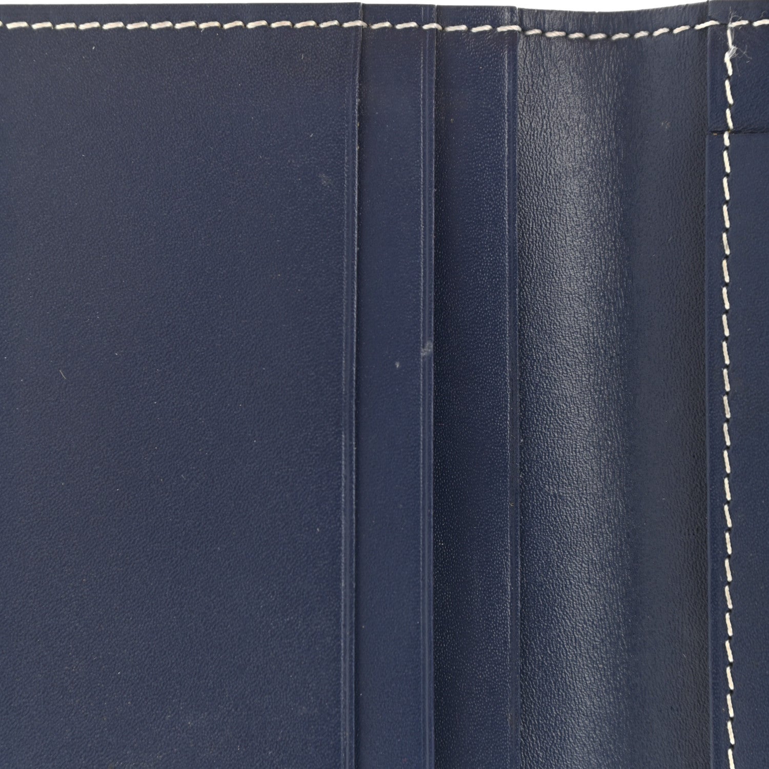 Goyard Goyardine Saint Marc Folding Card Case Navy 10 of 11