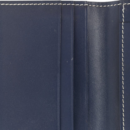 Goyard Goyardine Saint Marc Folding Card Case Navy 10 of 11