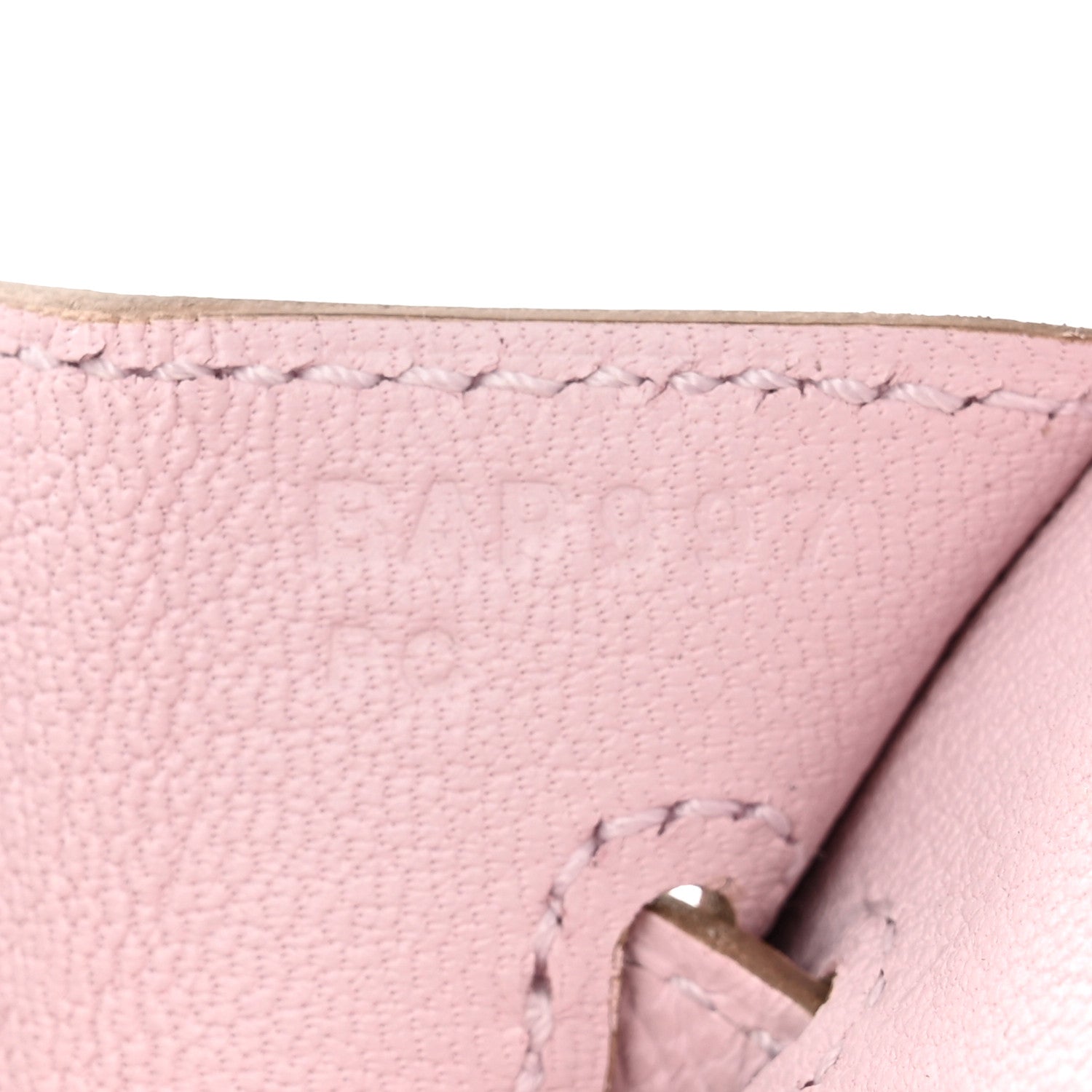 Hermes Epsom Birkin Sellier 25 Mauve Pale 7 of 11