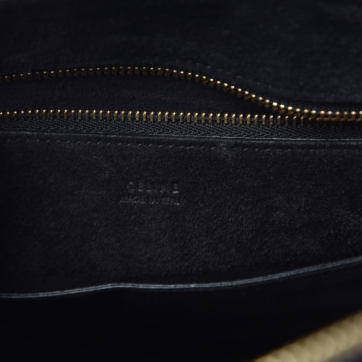 Smooth Calfskin Small Ring Bag Chalk