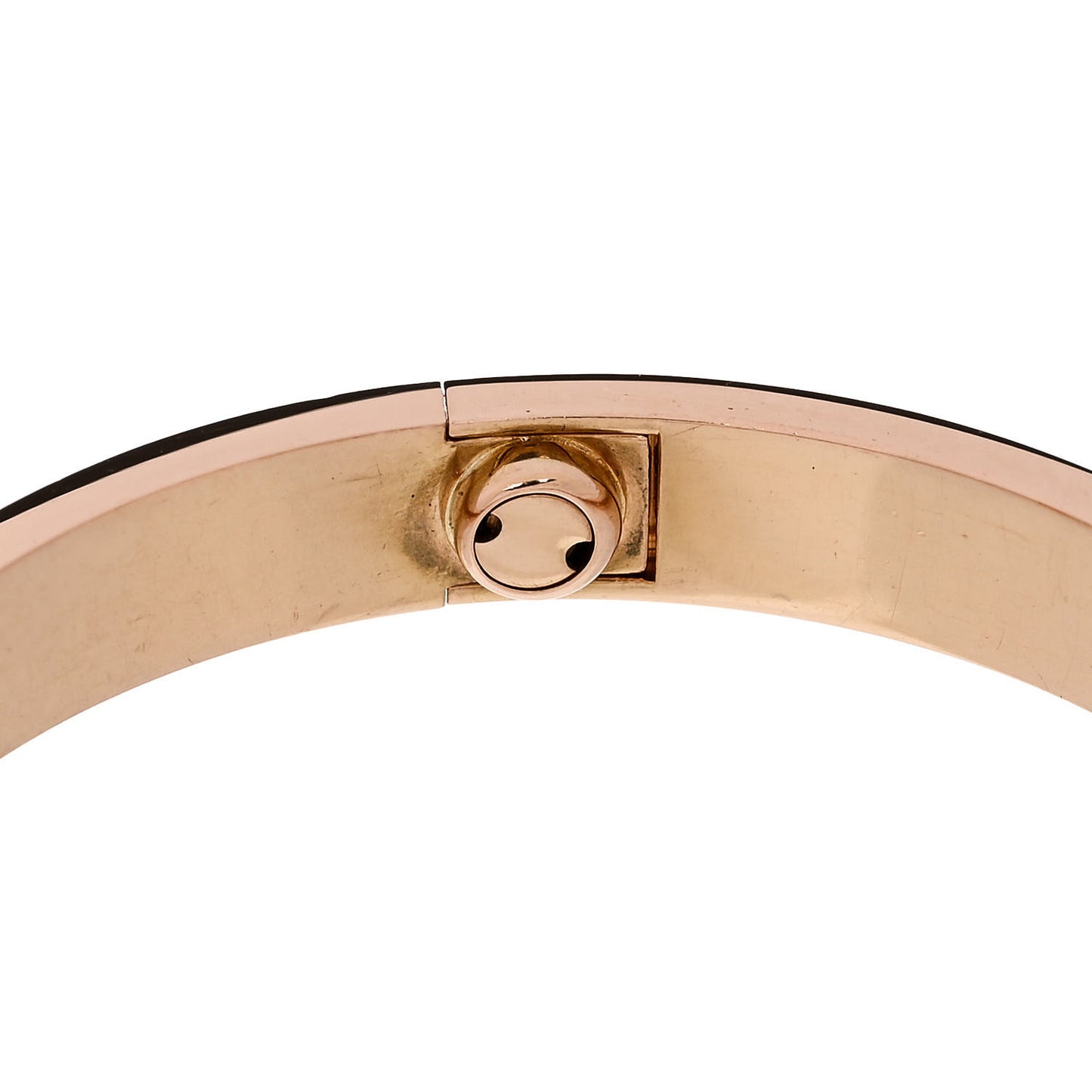 18K Pink Gold 4 Diamond LOVE Bracelet 16