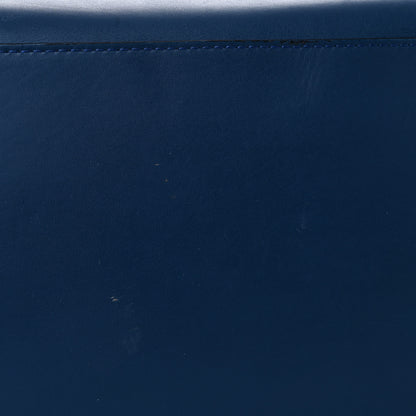 Celine Smooth Calfskin Mini Bi-Color Luggage Ocean Blue 13 of 19
