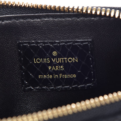 Louis Vuitton Python Alma BB Black 7 of 7