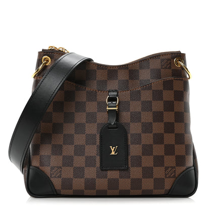 Louis Vuitton Damier Ebene Odeon PM Black 1 of 9