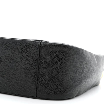 Chanel Caviar Quilted Timeless CC Shoulder Bag Black 10 of 12