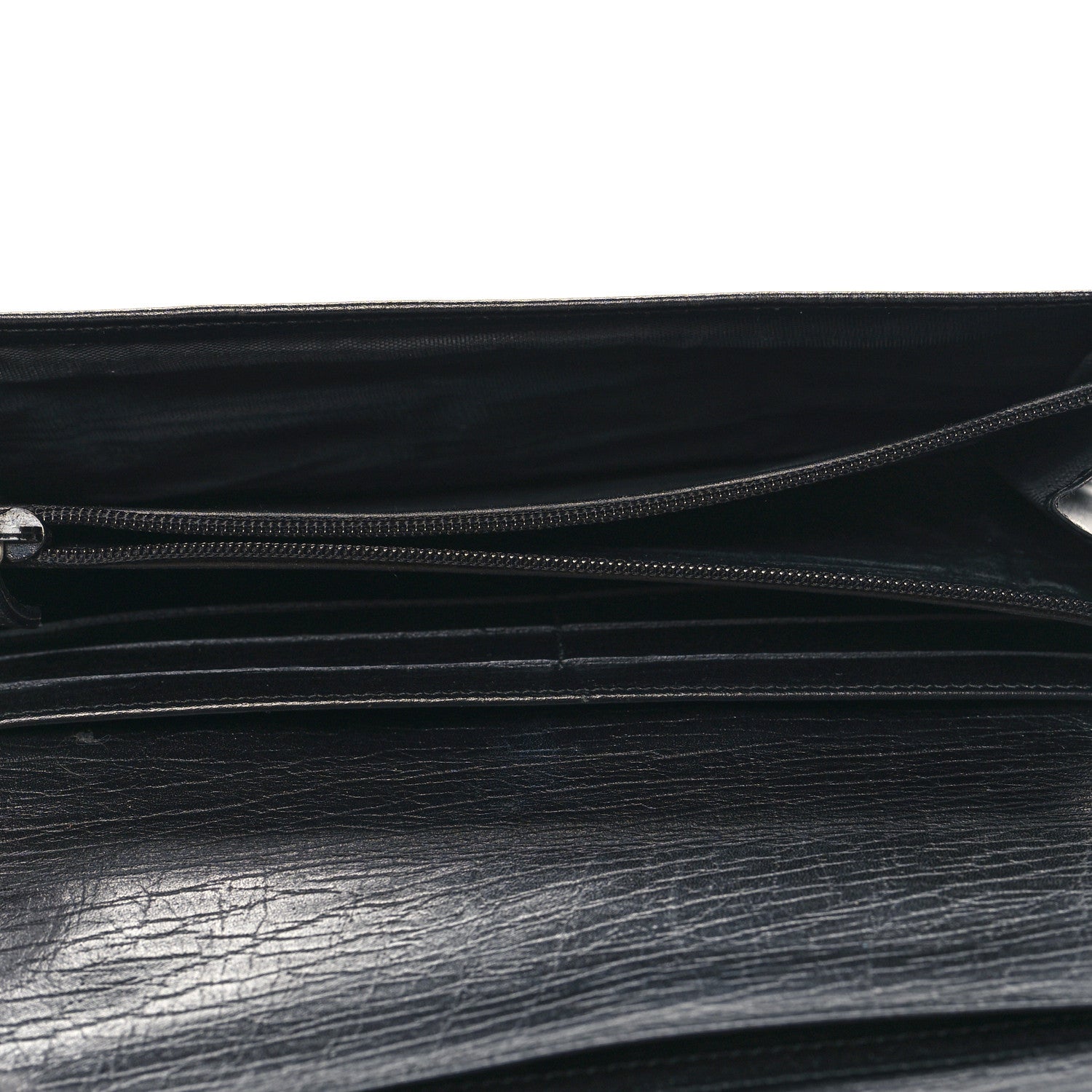 Gucci Monogram Bamboo Bar Continental Wallet Black 5 of 12