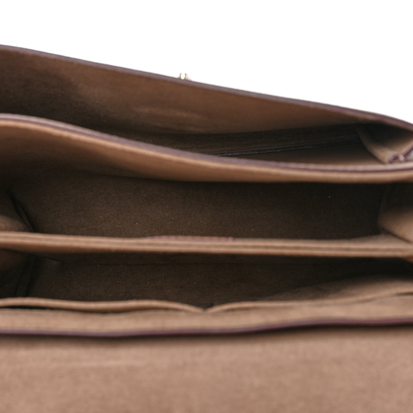 Soft Calfskin My Lockme Top Handle Taupe Glace