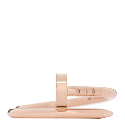 Cartier 18K Pink Gold Small Juste Un Clou Ring 49 5 1 of 6