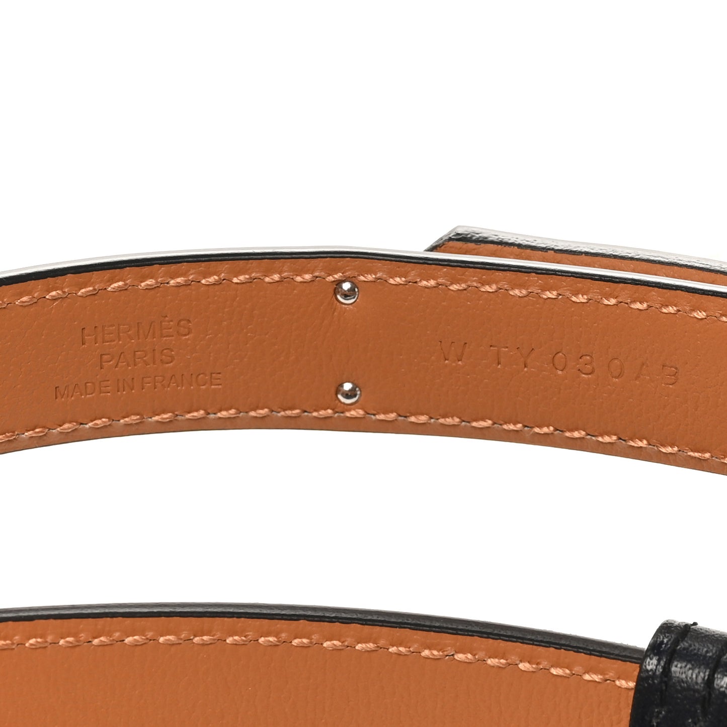 Hunter Calfskin Kelly Belt Bleu Indigo