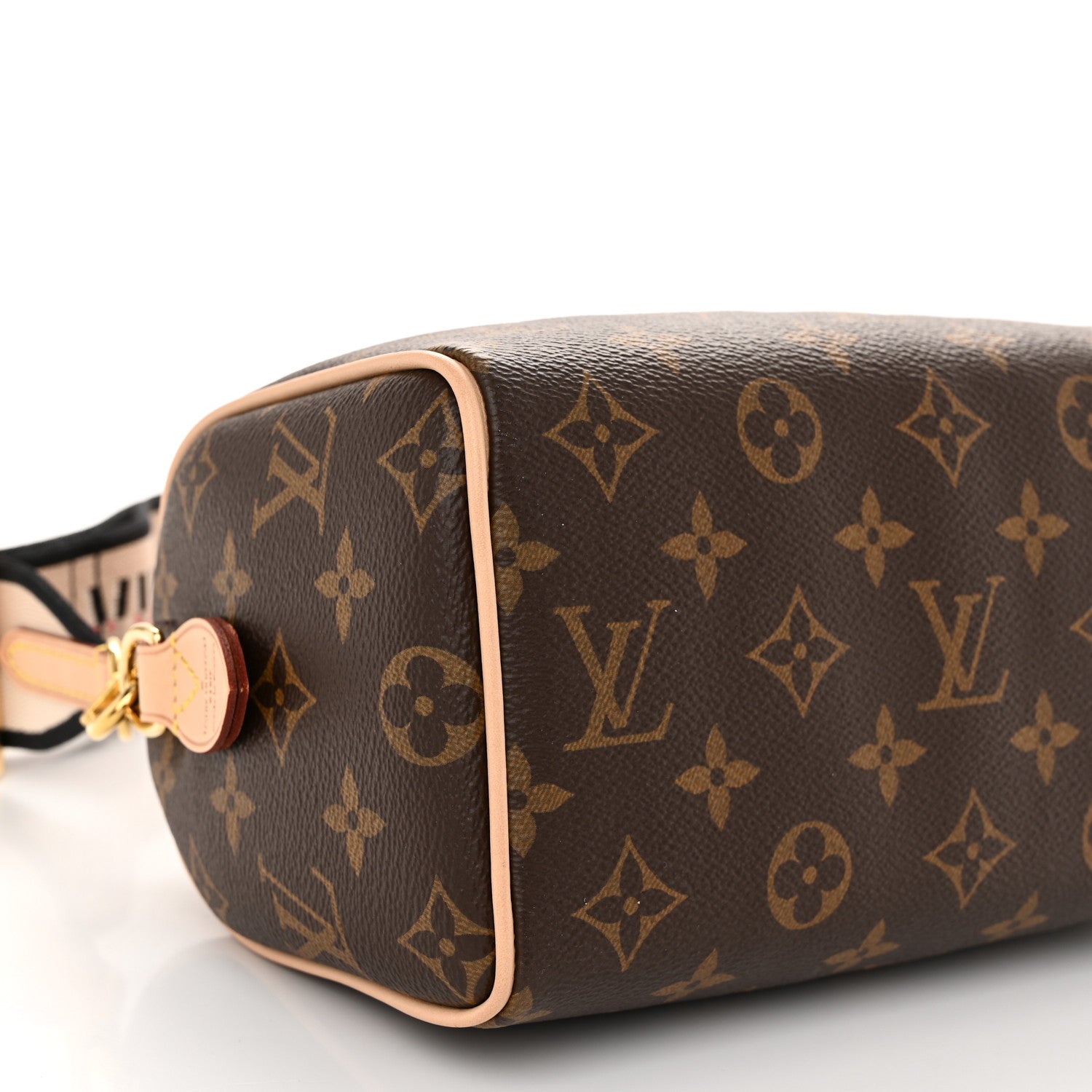 Louis Vuitton Monogram Speedy Bandouliere 20 Black 8 of 9