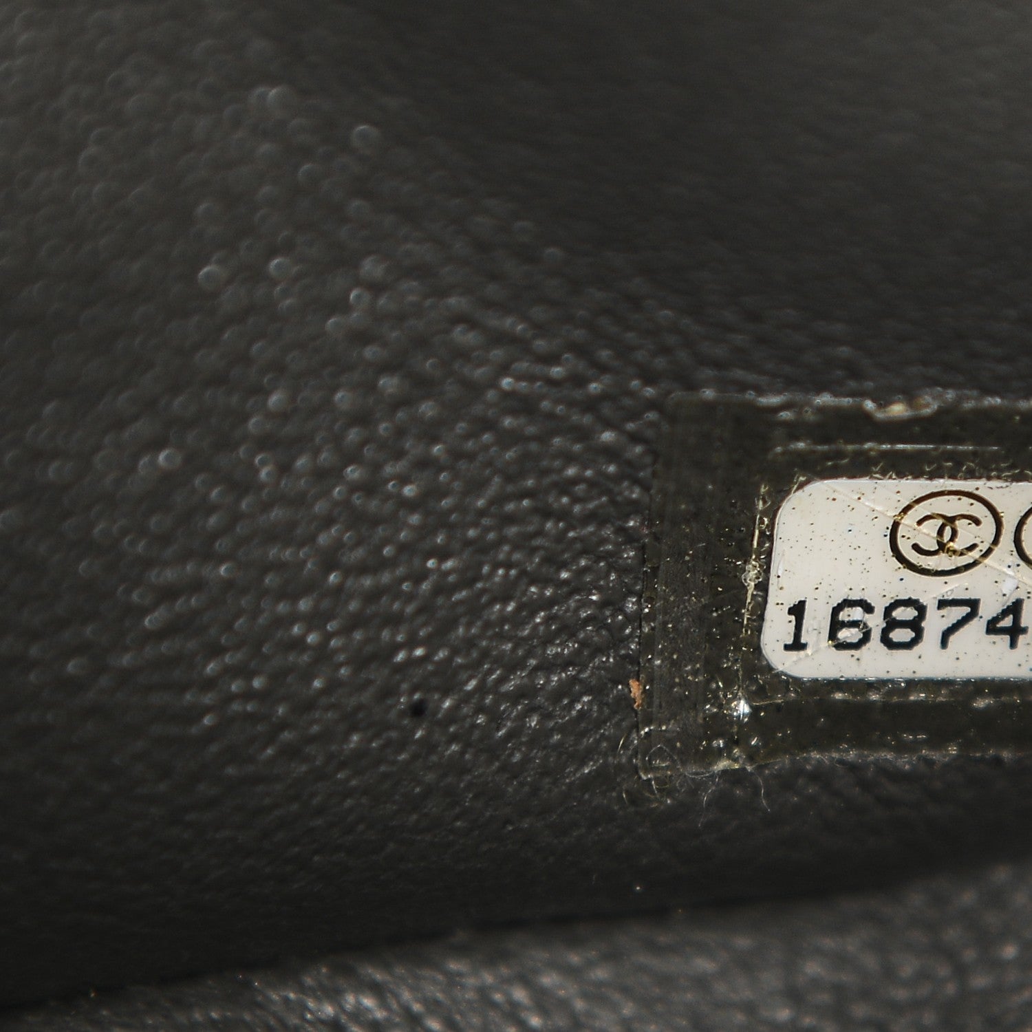 Chanel Lambskin Quilted Mini Square Flap Dark Grey 14 of 14